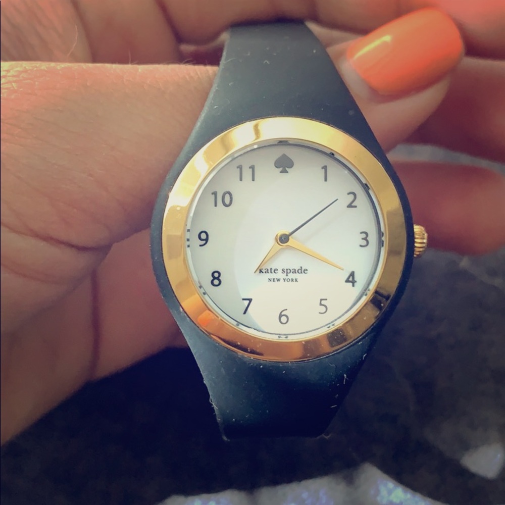 Black Kate Spade Watch